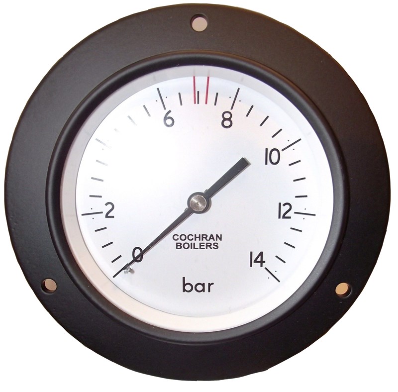 Pressure Gauge 100mm 0-14 Bar